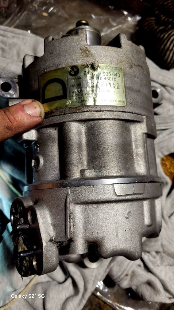 Compressor Ar Condicionado BMW 320D E46 150CV