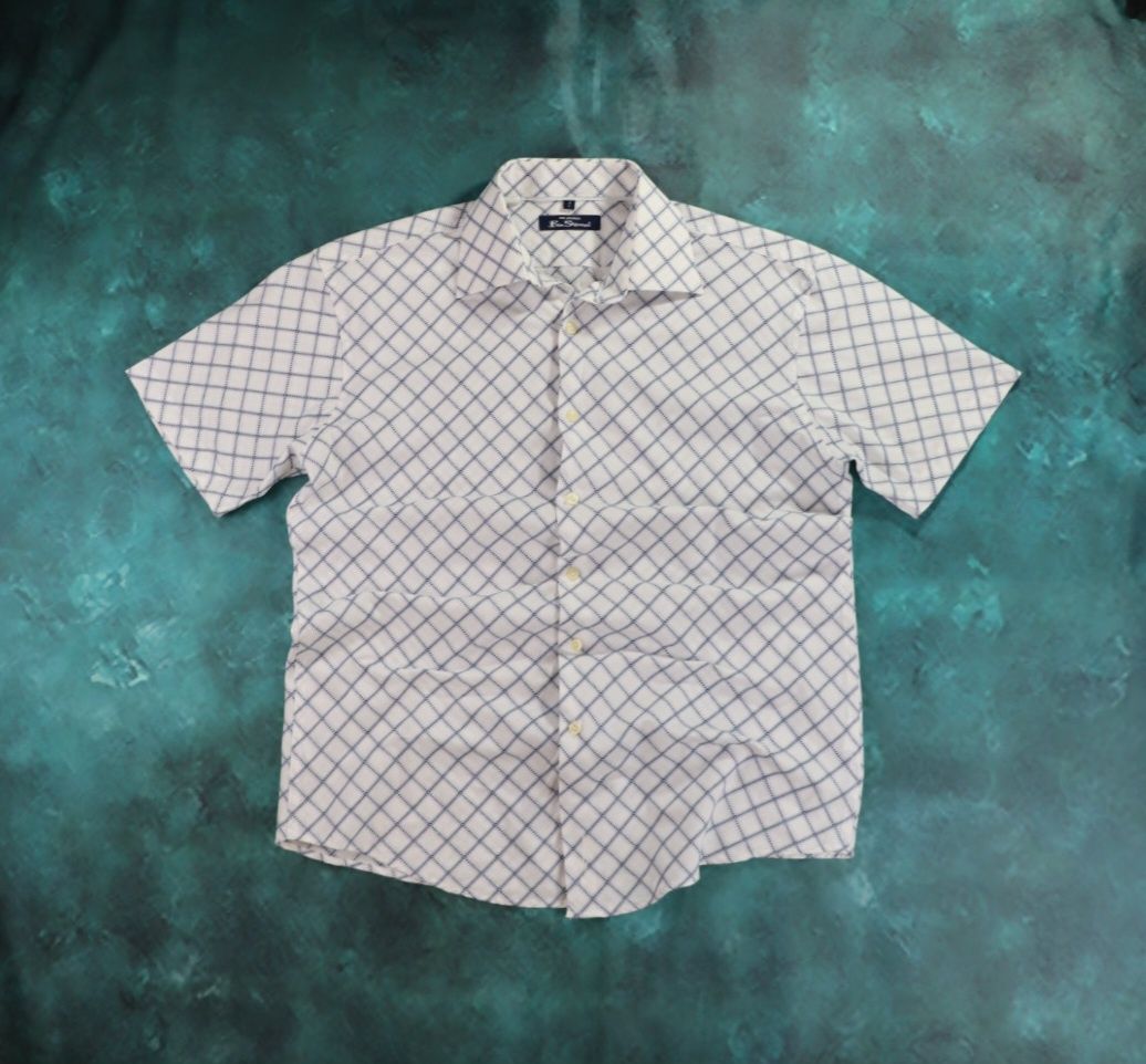 Koszula męska w kratkę Ben Sherman London rozmiar XL