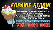 Kopanie studni-czyszczenie-odmulanie-dezynfekcja