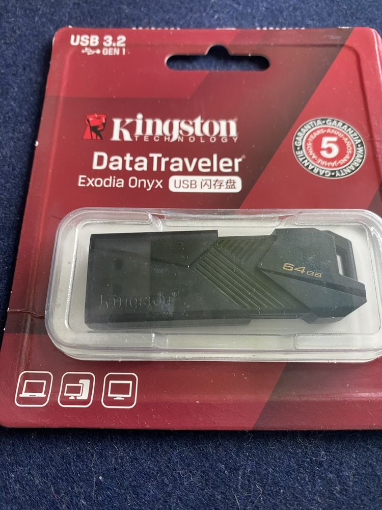 USB Флеш накопичувач Kingston 64GB USB 3.2 / флешка