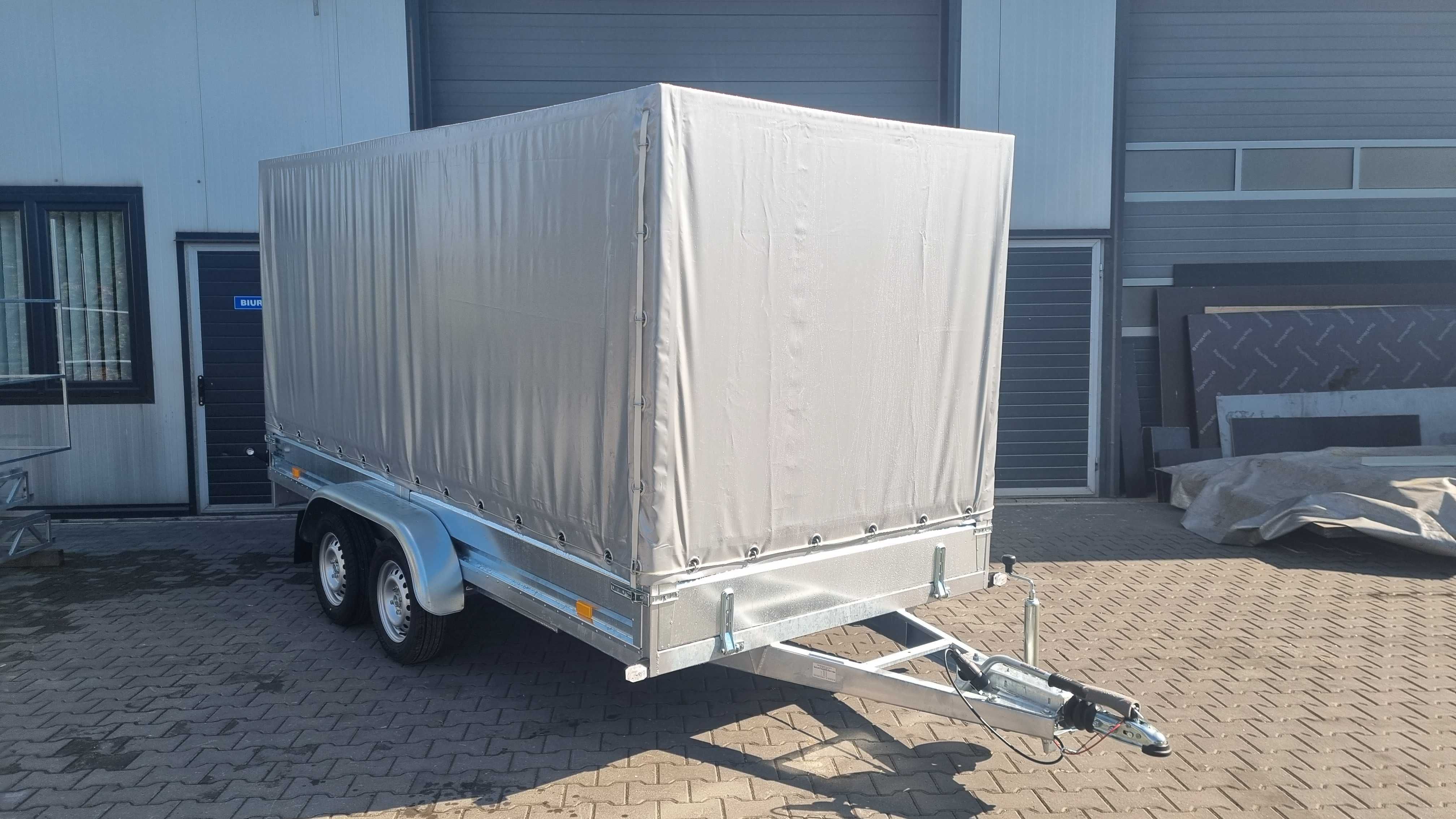 Przyczepka samochodowa SIDECAR 400x176 750 kg Producent - TRANSPORT