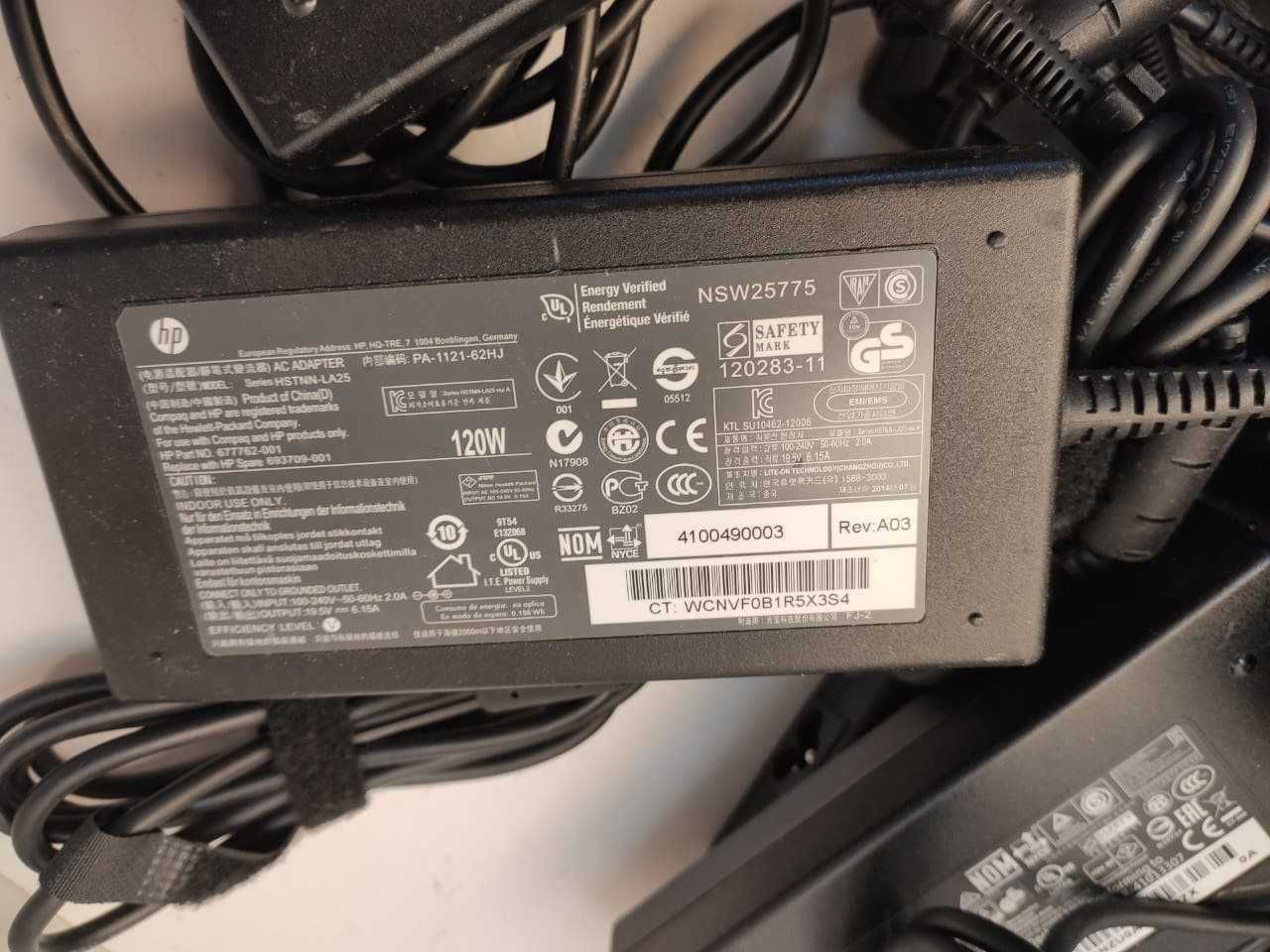 HP 19,5V 6.15A 120W (7.4*5.0) Оригінальний блок живлення