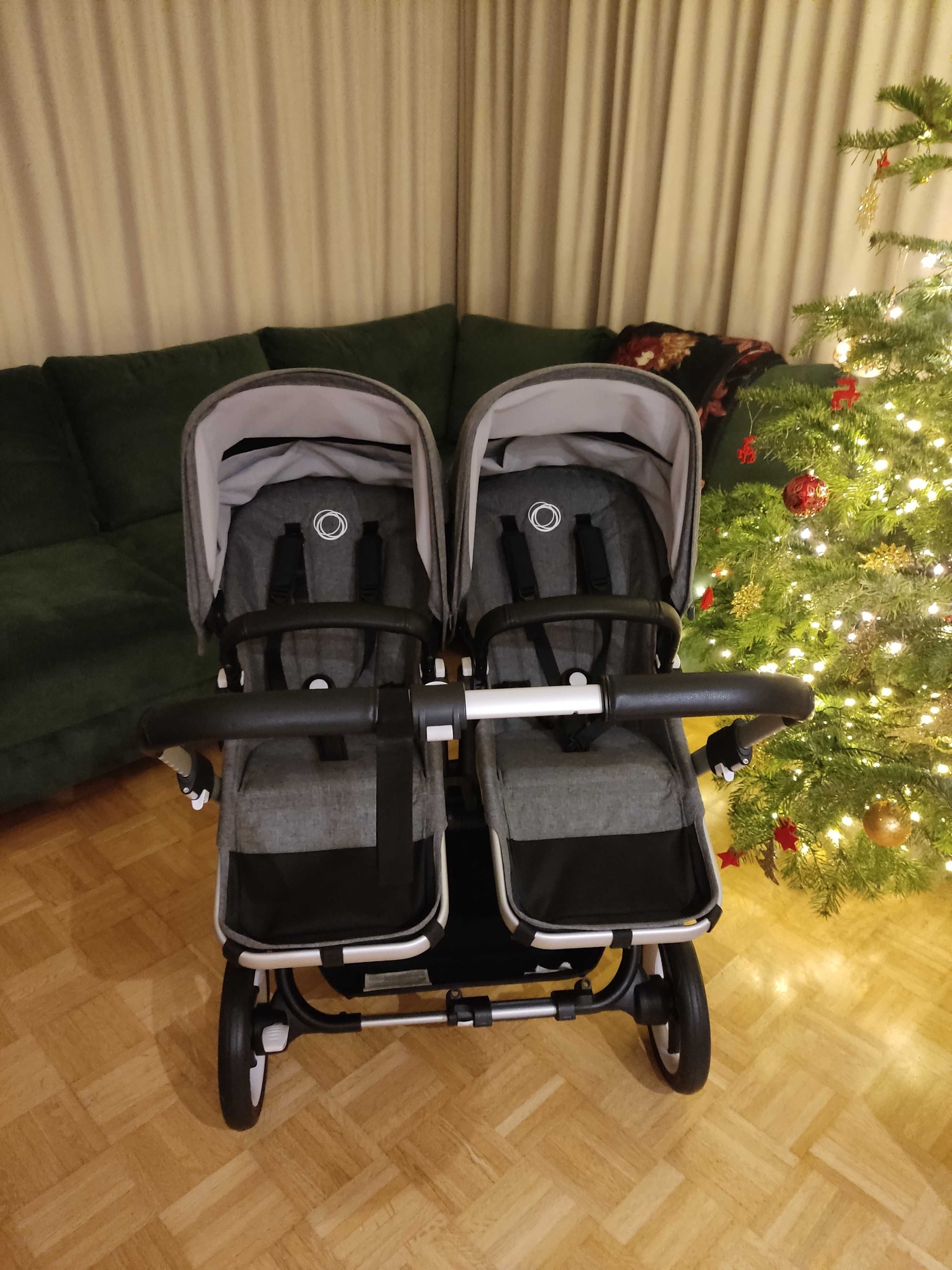 Bugaboo wózek podwójny - w BARDZO DOBRYM STANIE