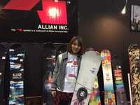 Deska snowboard Allian inc Cosmos 152 cm zwycięzcy Air&Style
