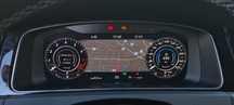 Quadrante Virtual Cockpit VW Golf 7 Novo com montagem