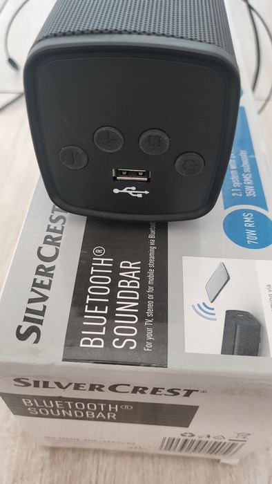 Głośnik Soundbar Silvercrest bluetooth czarny