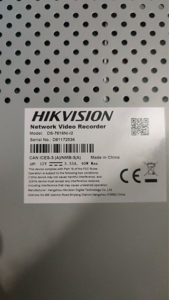 IP видеорегистратори HIKVISION DS-7104NI-Q1/4P(D)  та DS 7616NI-I2