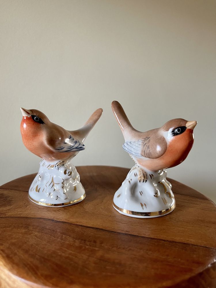 Artibus Pássaros Figuras Porcelana