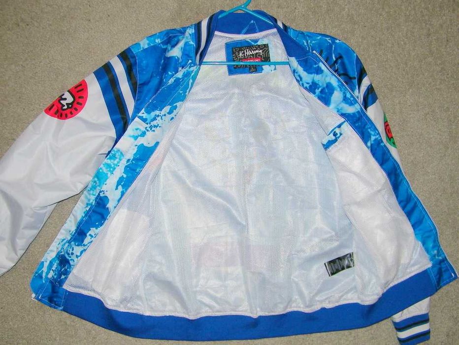 Members Only Keith Haring Tokyo Pop Mens Jacket - rozm. L - JAK NOWA !