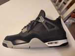 Buty Air Jordan 4 black canvas 42.5