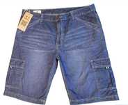 Шорты карго джинсовые мужские,XL,54,джинсові шорти с карманами