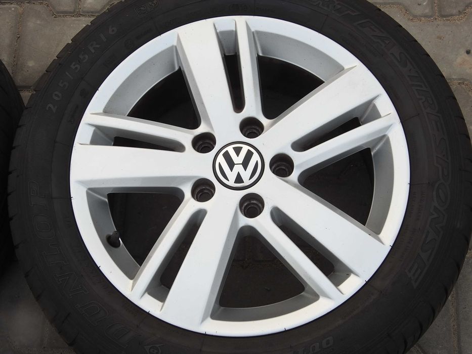 4x ALU VW 5x112  5K0 6,5J 16 ET50  5K0 JAK NOWE