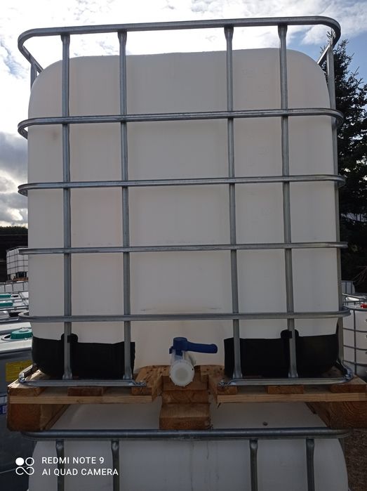 Mauzer paletopojemnik mauser zbiorniki na wodę beczka kontener 1000l