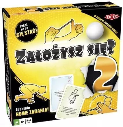 Założysz się? 2. Gra imprezowa. Tactic