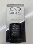 NOWY CND Shellac lakier hybrydowy top coat matowy lakier 7,3ml