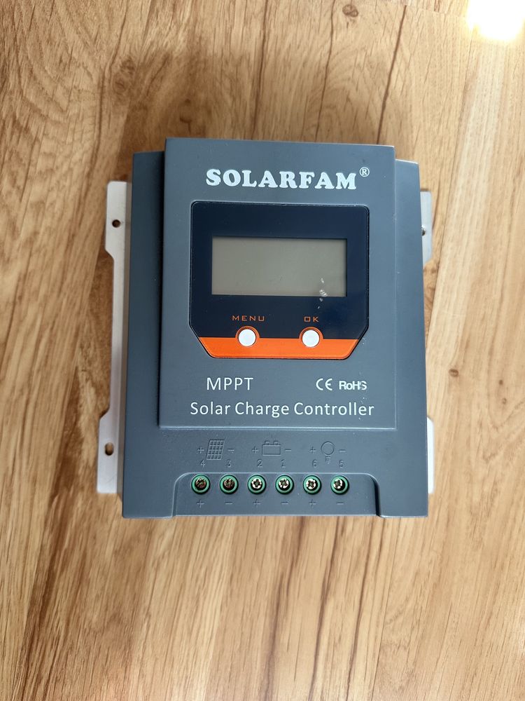 Solarfam regulator ładowania słonecznego