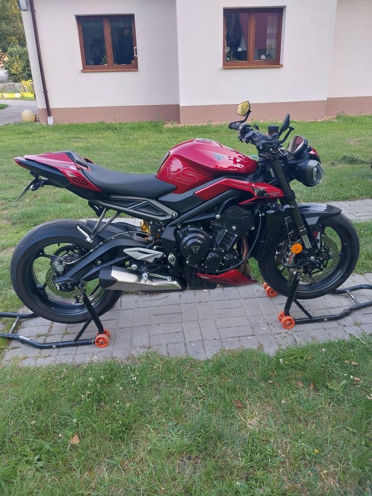 Triumph street triple 765rs 2023r   salon PL nowe opony super corsa v4