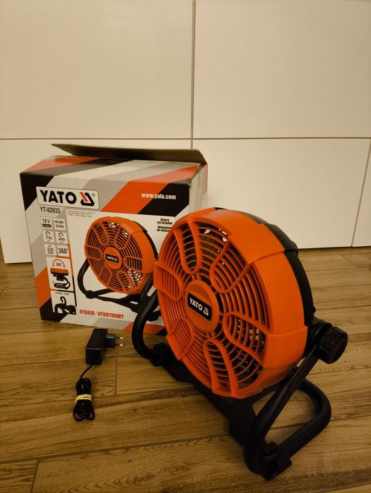 Wiatrak wentylator YATO YT-82933 akumulatorowy na baterie