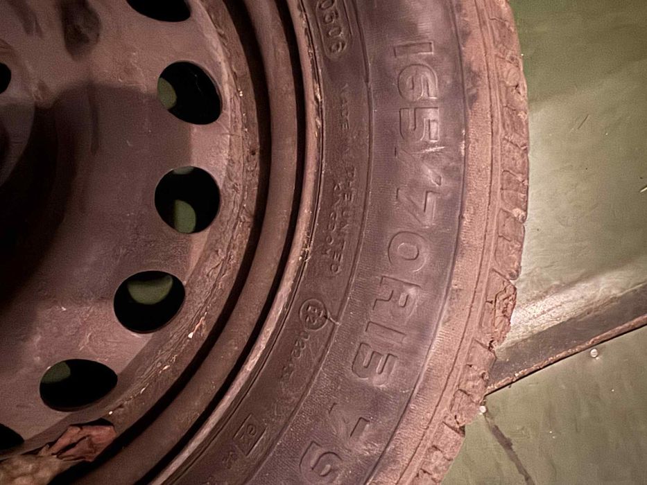 Felgi stalowe 13, opony letnie