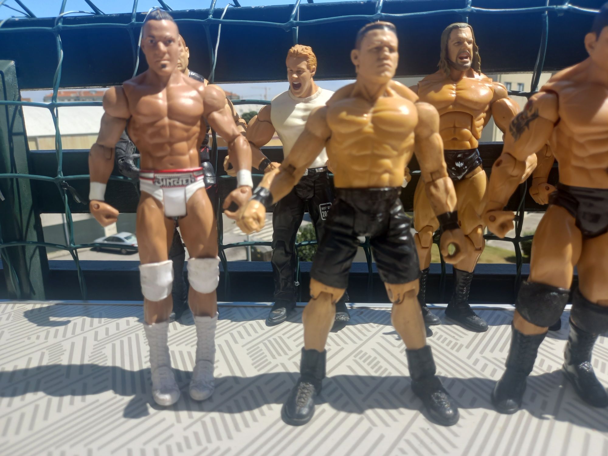 Conjunto 9 figuras WWE