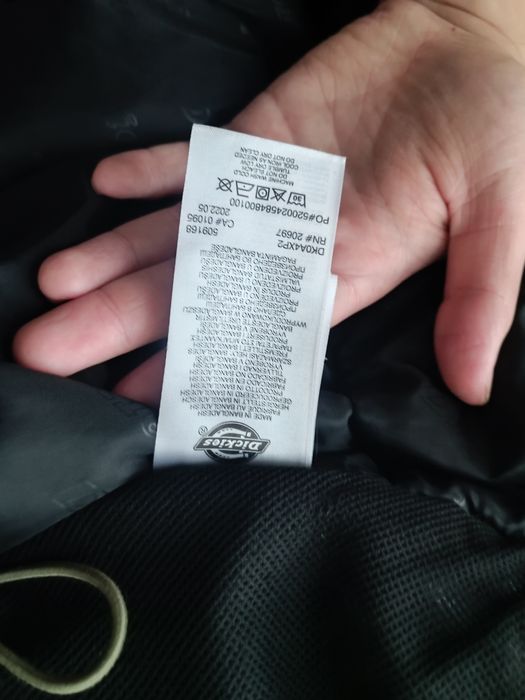 Оригинальна дута куртка Dickies Waldenburg Paffer Jacket M / Пуховик