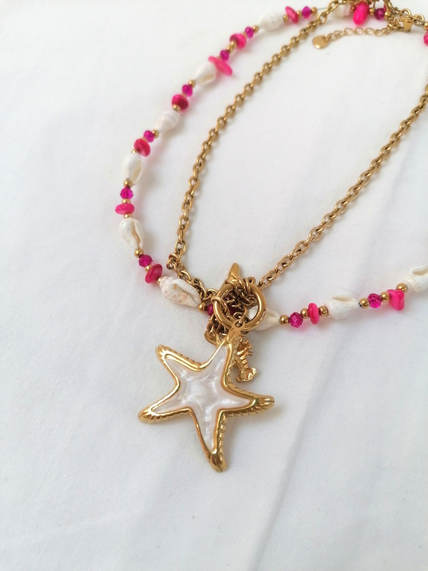 Colar Duplo Dourado