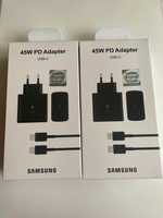 Ładowarka Samsung Zasilacz Adapter 45W + Kabel USB-C wyprzedaż !!