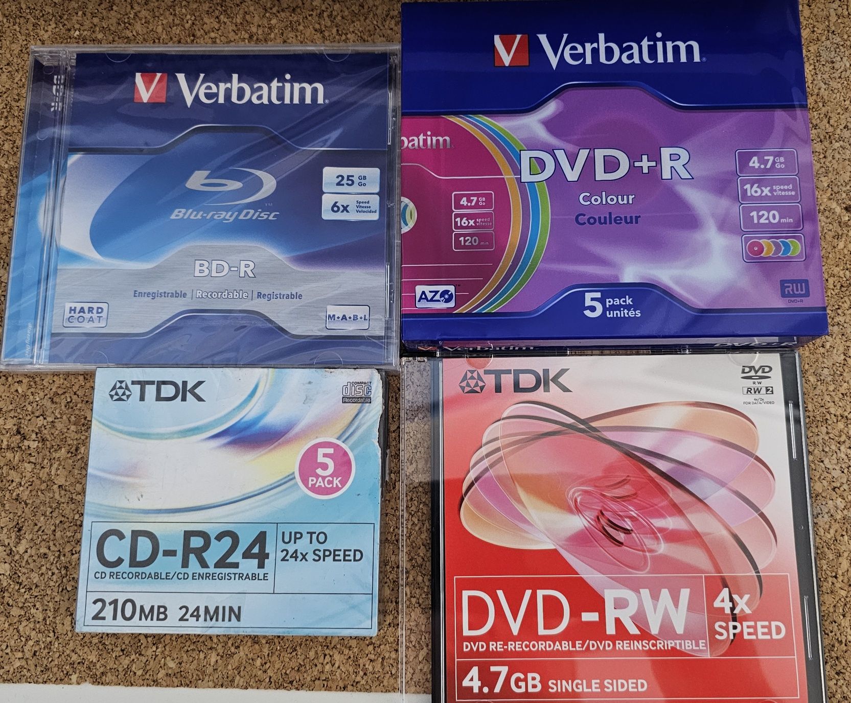 Диск, DVD-RW, CD-R, DVD-R, BLU-RAY нові!