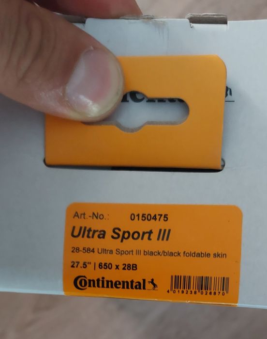 Pneu bicicleta de estrada Continental Ultra Sport 3