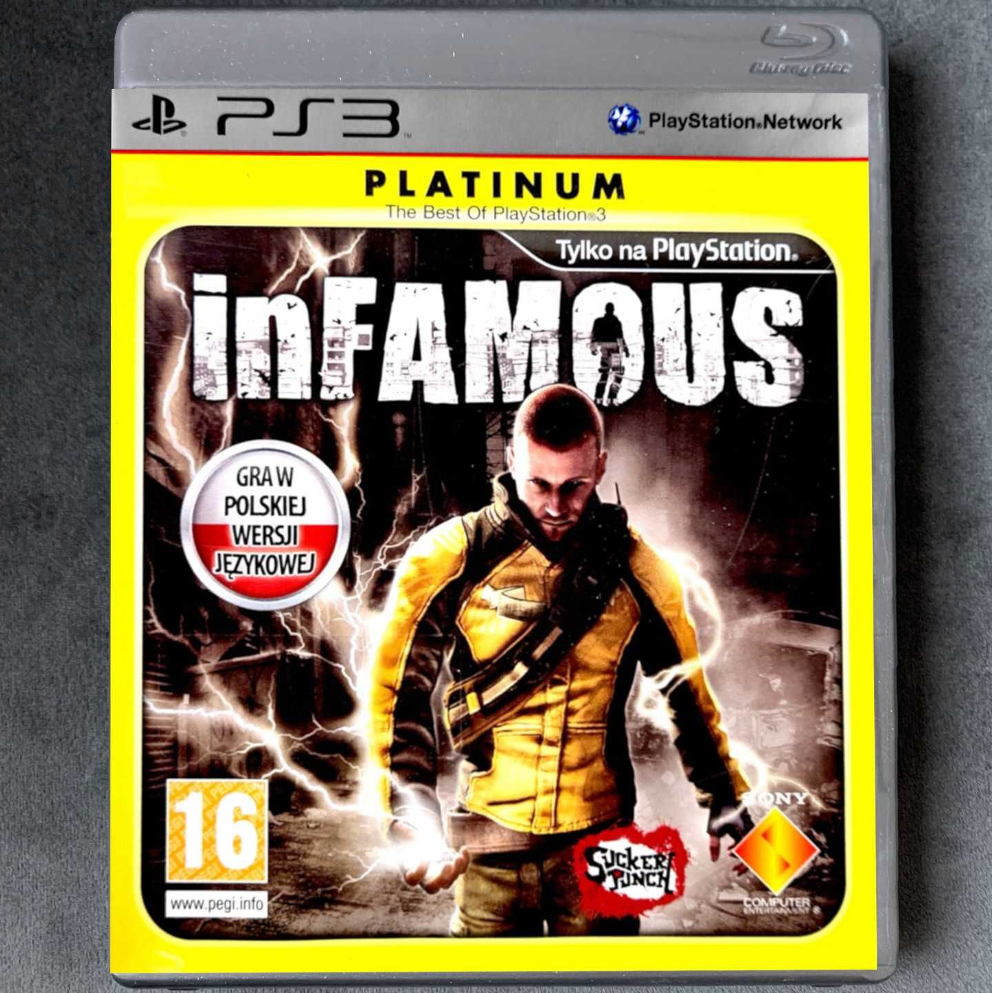 InFamous Ps3 PL Polski DUBBING Niesławny 1 Playstation 3