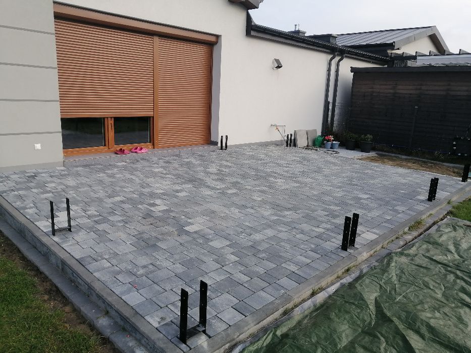 Pergole Drewniane i konstrukcje tarasowe, zadaszenia materiałowe