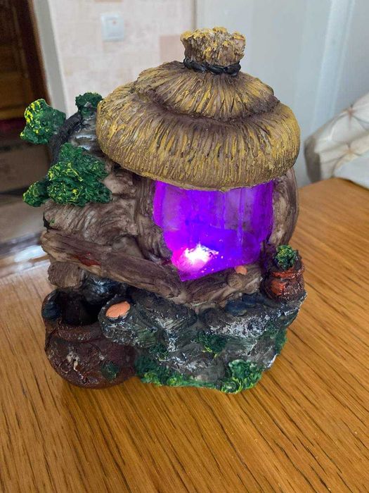 Декоративний настільний водоспад / фонтан з підсвіткою в коробці