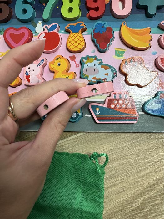 Деревʼяна гра сортер, сортер з дерева