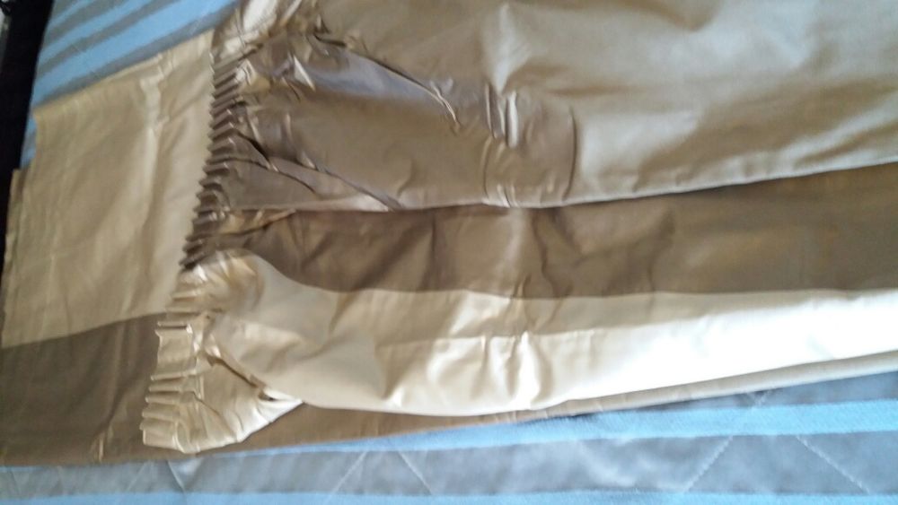 Cortinado grande novo seda selvagem com BLACK OUT 2,40x1,90 cm