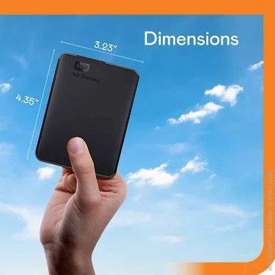 Western Digital Внешний жесткий диск WD Elements 5TB