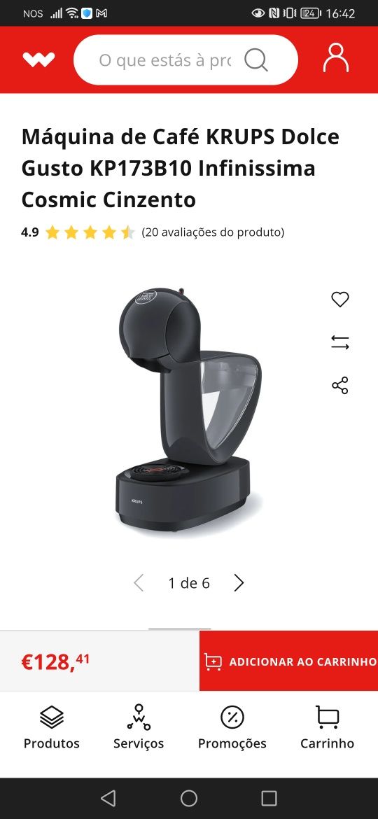 Maquina de café multifunções dolce gusto