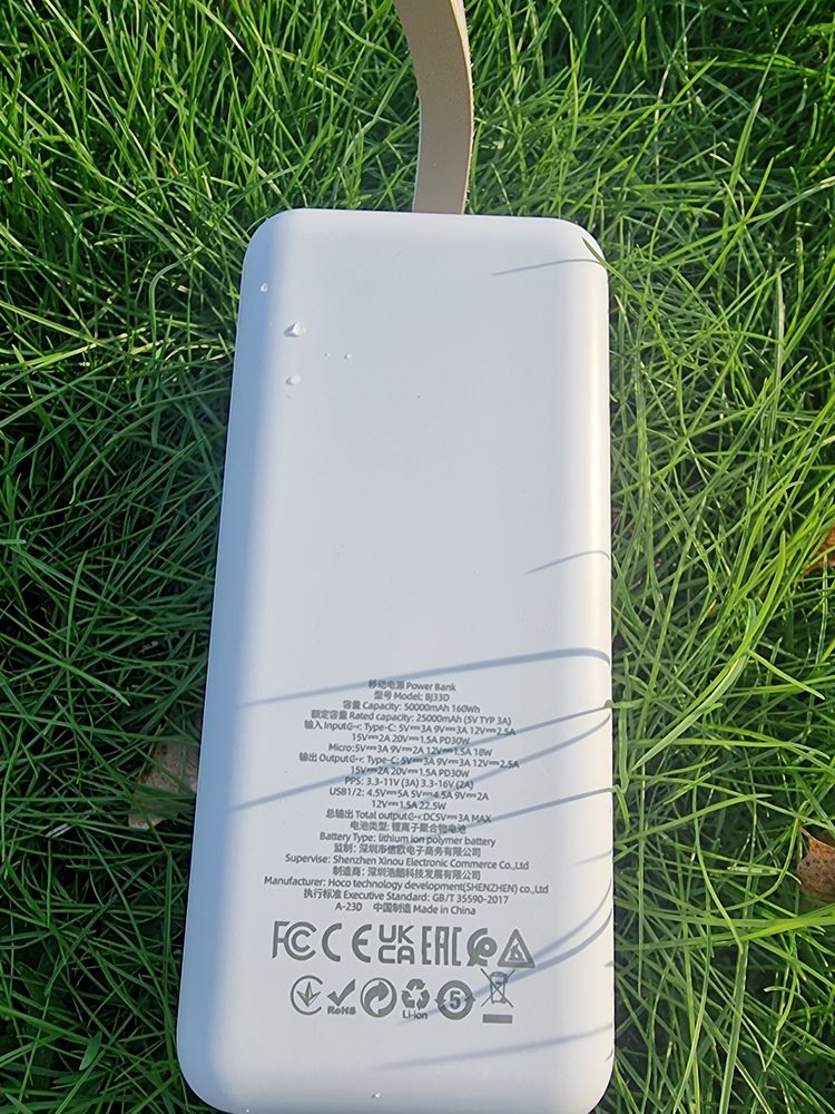 Павербанк 50000mAh 30W