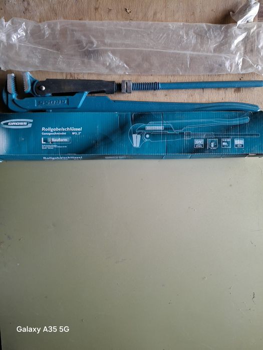 Ключ номер 3,2", 560мм,трубний важільний цільнокований,