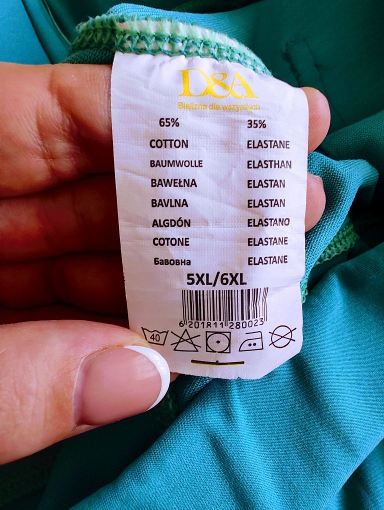 Sportowe spodnie damskie z lampasem plus size 5XL/6XL