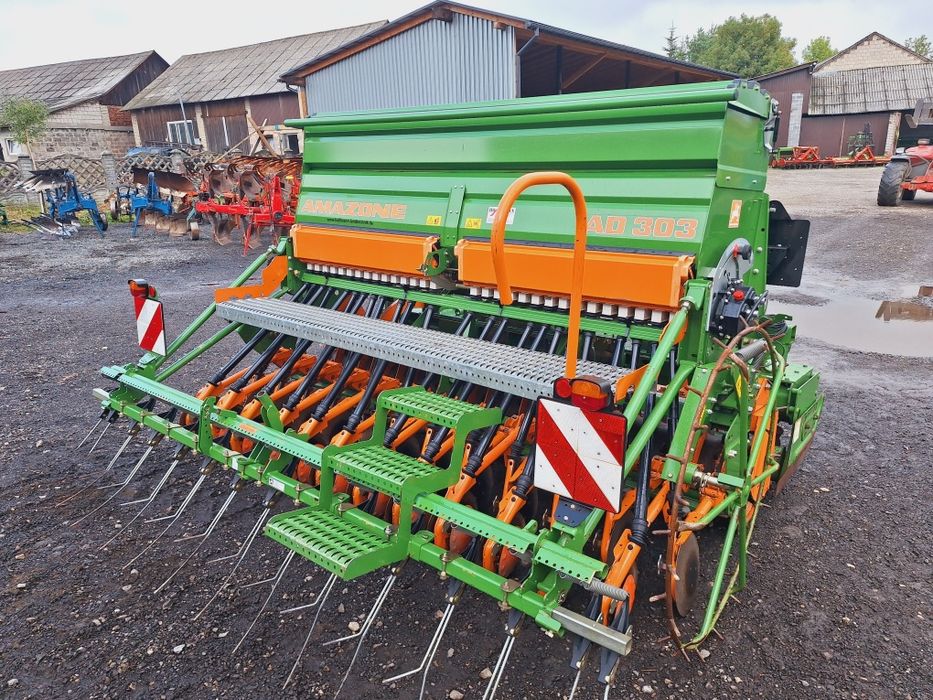 Agregat uprawowo-siewny 3m talerzowy Amazone KE 303 Amazone AD 303
