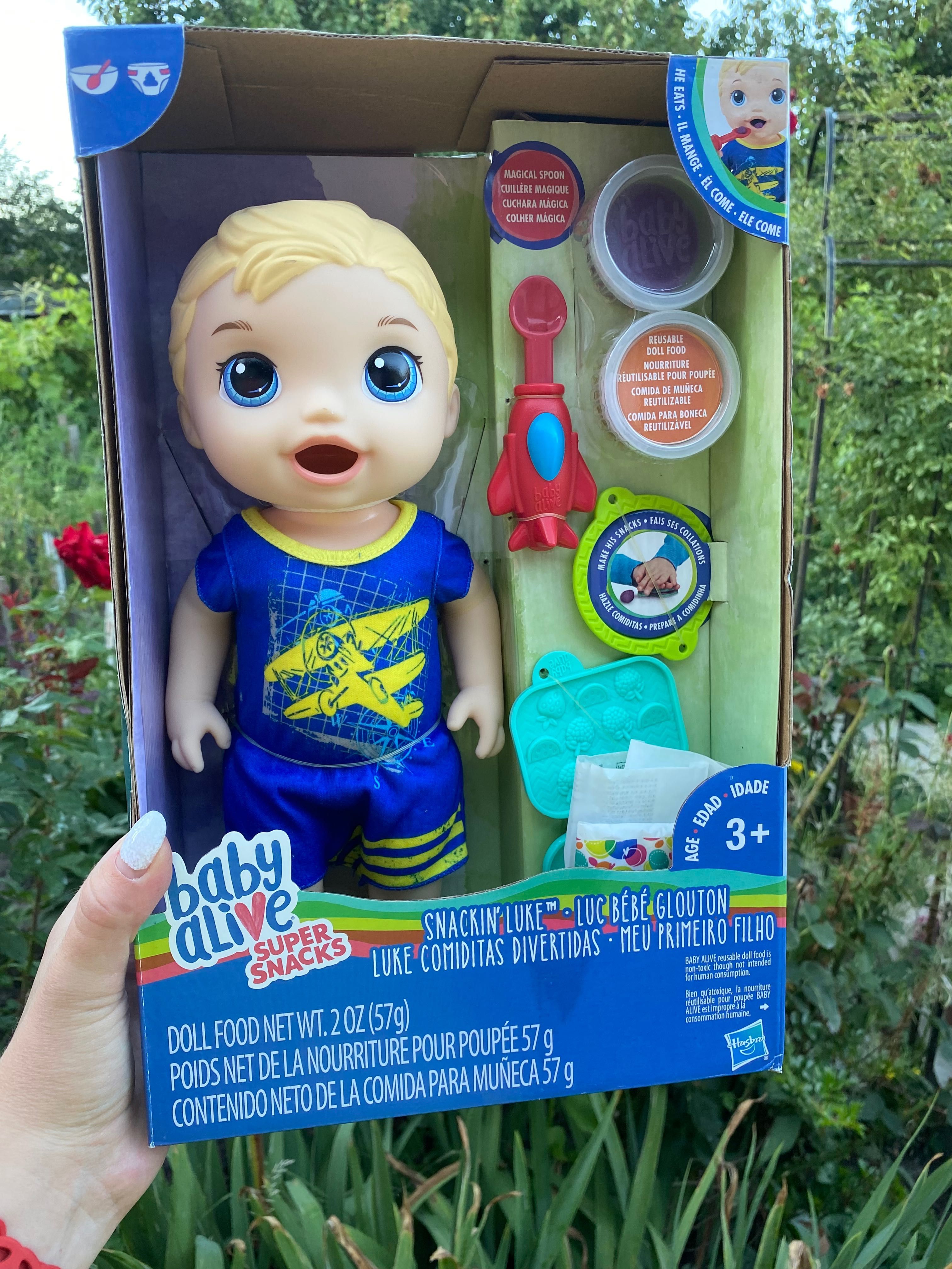 Нова Лялька Хлопчик Baby Alive від Hasbro, їсть та ходить в туалет