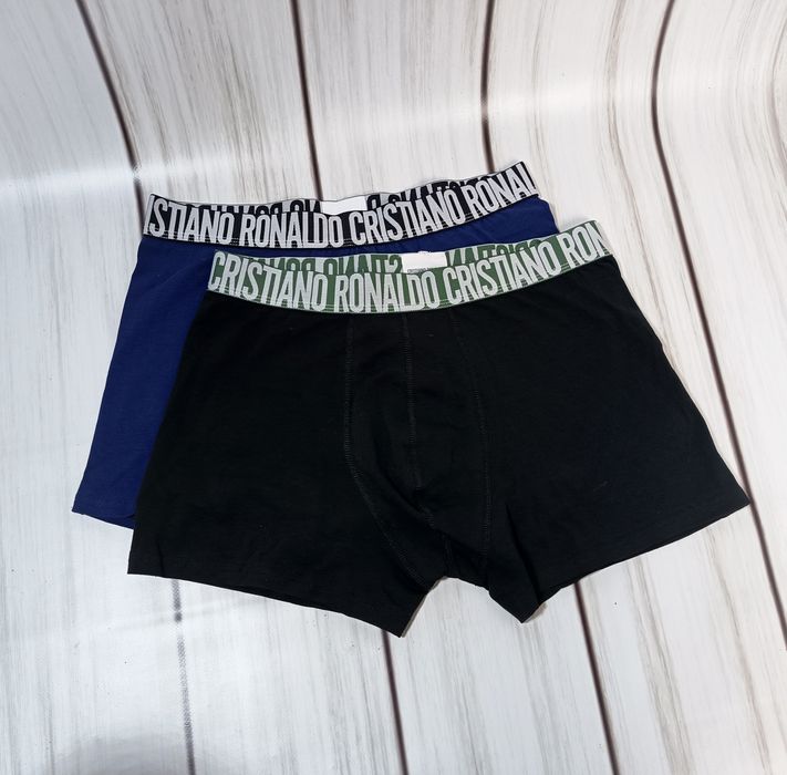 Cristiano Ronaldo Bokserki Męskie Zestaw 2 szt. Bawełniane Elastyczne