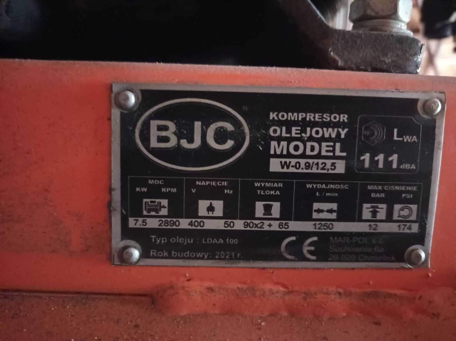 Kompresor olejowy BJC 350L