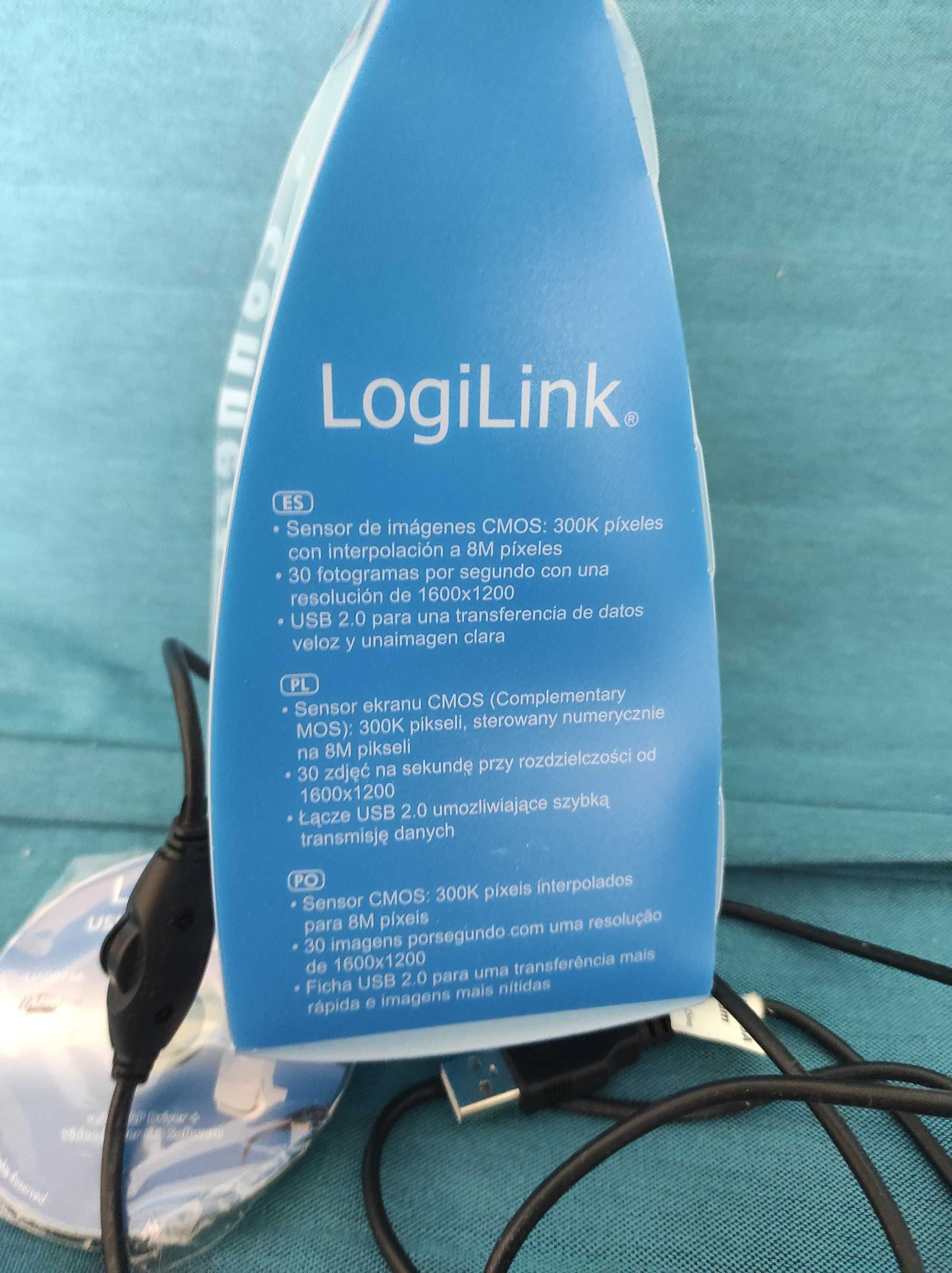 Kamerka komputerowa LogiLink internetowa jak Logitech