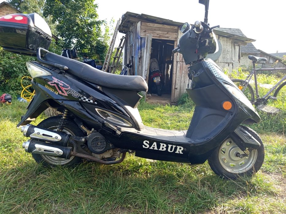 Скутер двомісний "SABUR ", з документами, 50 см³