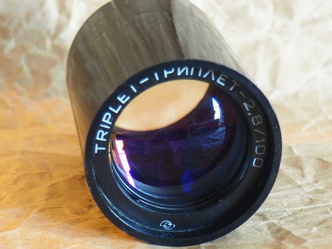 Obiektyw Triplet 100mm f2,8.