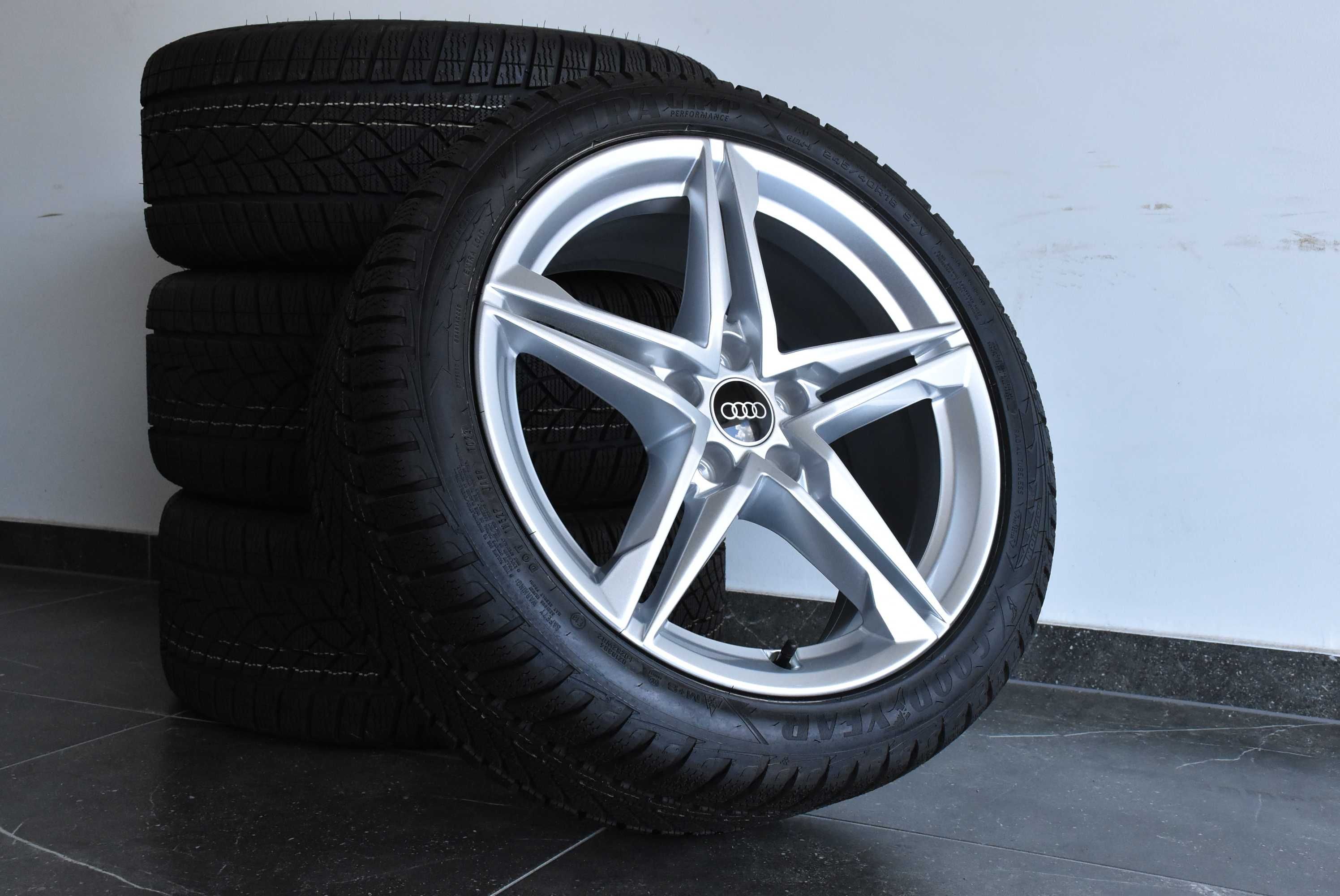 Koła Audi A4 B9 B8 18" Nowe 8W0 5x112 ET 40 ZIMA Goodyear 2023