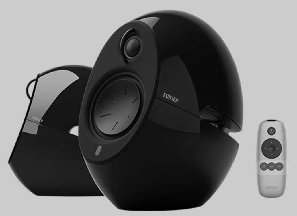Colunas amplifiadas Edifier seladas ,Bluetooth, comando