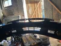 Zderzaki BMW e60 Monacoblau metalic czujniki przód tył otwór 23mm