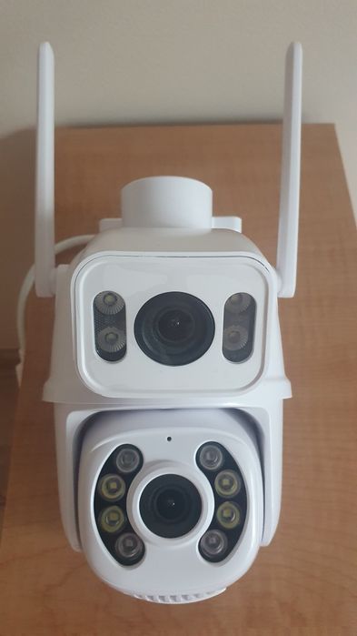 Подвійна IcSee PTZ 3/4/6/8мр IP уличная Wi-Fi камера XMEYE